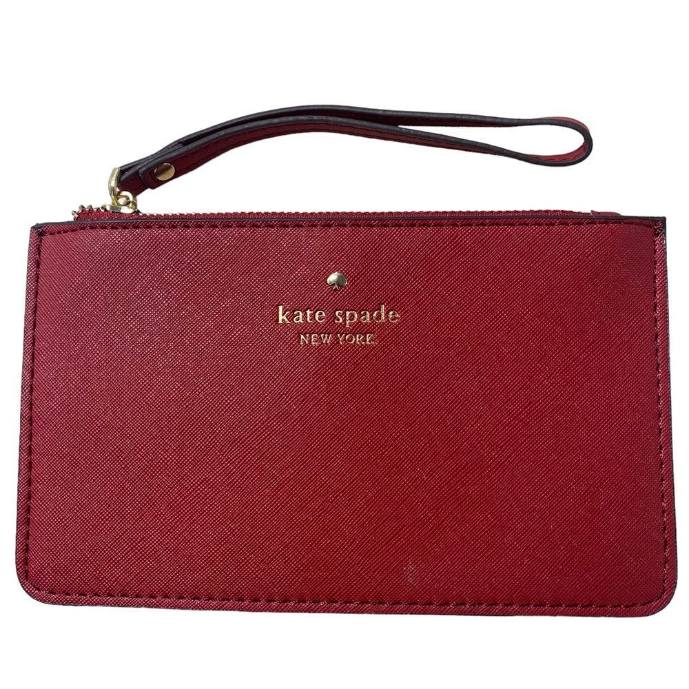 Kate Spade New York Wristlet Wallet Valentine‎ Cardinal Red